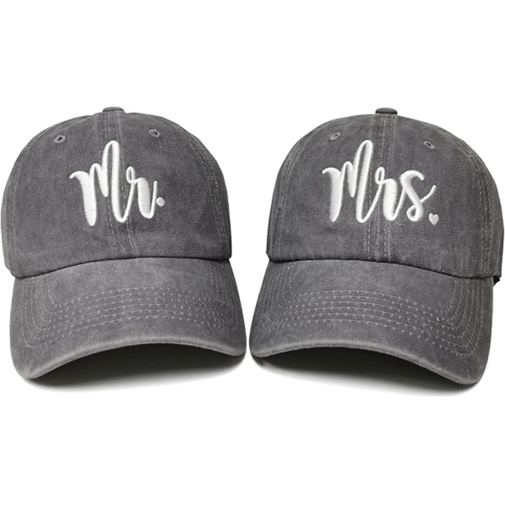 Brand new Mr & Mrs caps!